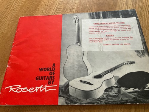 1970 rosetti guitars - c,
